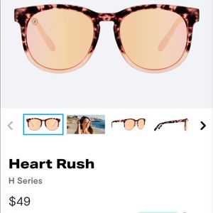 NWT Blenders heart rush h series